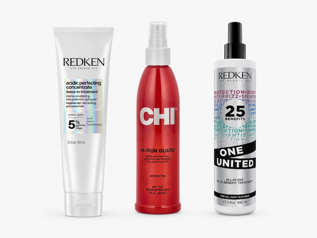 heat protecting hair